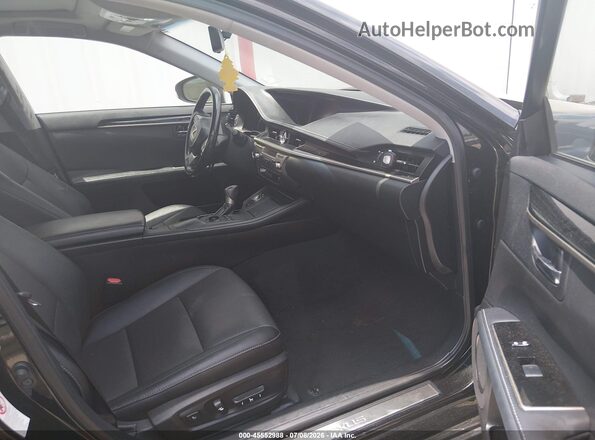 58ABK1GG8GU029488 2016 LEXUS ES 350 Black Front interior view
