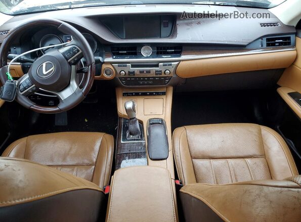 58ABK1GG8GU033640 2016 LEXUS ES Black Dashboard view