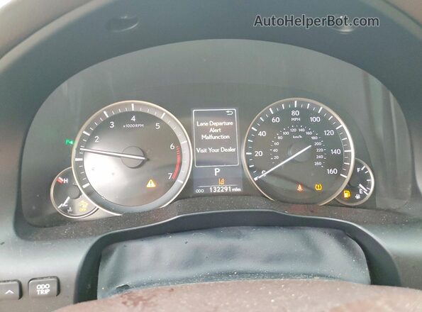 58ABK1GG8GU033640 2016 LEXUS ES Black Instrument cluster view