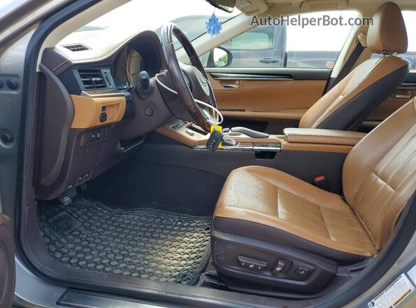 58ABK1GG8GU035159 2016 LEXUS ES Silver Vista interior delantera