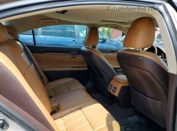 58ABK1GG8GU035159 2016 LEXUS ES Silver Vista de los asientos traseros