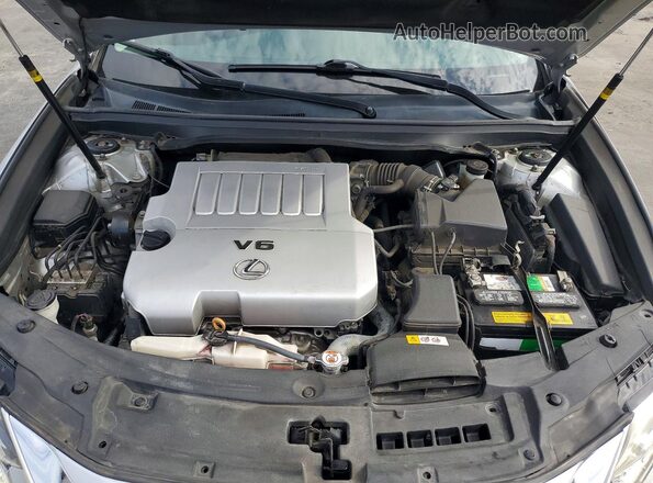 58ABK1GG8HU064288 2017 LEXUS ES Серебряный Вид задней части салона