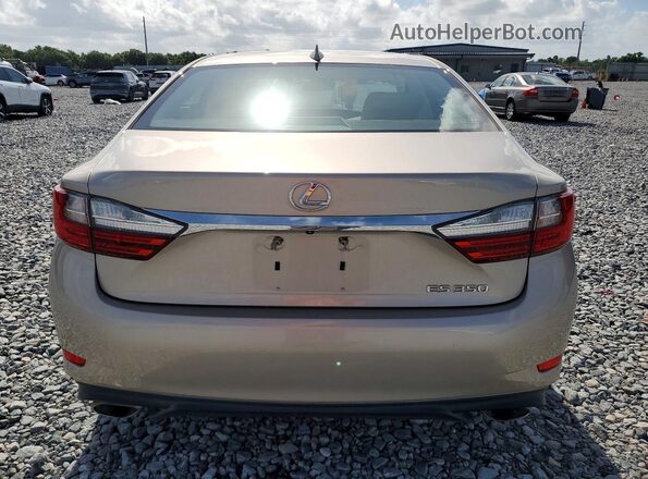 58ABK1GG8HU073685 2017 LEXUS ES Beige Rear view