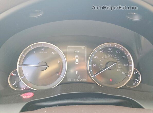 58ABK1GG8HU073685 2017 LEXUS ES Beige Instrument cluster view
