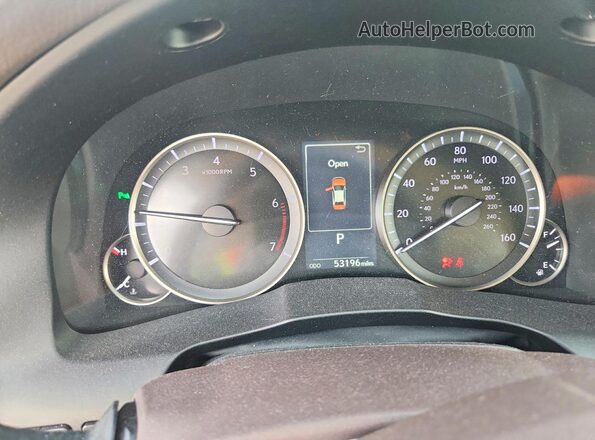 58ABK1GG8HU074433 2017 LEXUS ES White Սարքավորումների վահանակի տեսք