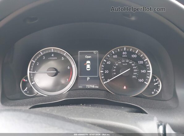 58ABK1GG8HU074447 2017 LEXUS ES 350 Серебряный Вид задних сидений