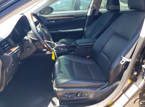 58ABK1GG8JU096129 2018 LEXUS ES Black Vista interior delantera