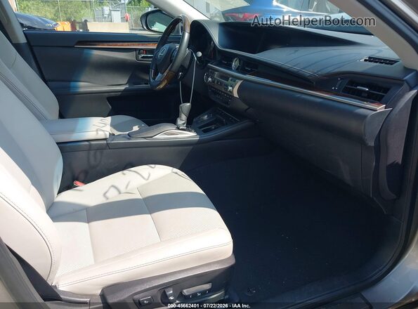 58ABK1GG9GU001408 2016 LEXUS ES 350 Серебряный Вид салона спереди