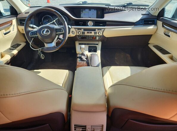 58ABK1GG9GU007063 2016 LEXUS ES Белый Вид панели приборов