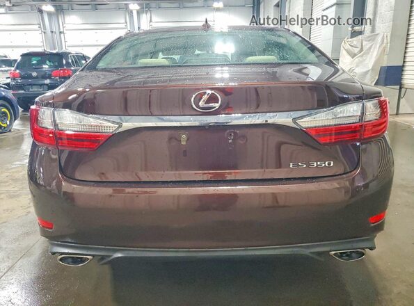 58ABK1GG9GU009749 2016 LEXUS ES Brown Rear view
