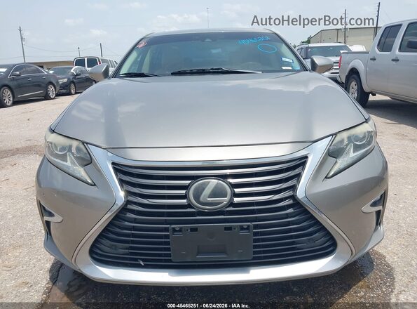 58ABK1GG9GU014384 2016 LEXUS ES 350 Silver Вид щитка приладів
