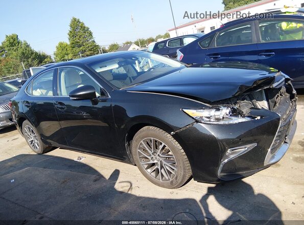 58ABK1GG9HU060928 2017 LEXUS ES 350 Black უკანა სალონის ხედი