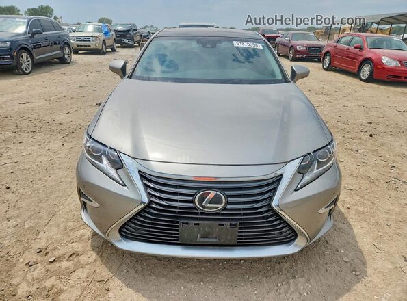 58ABK1GG9JU086855 2018 LEXUS ES Silver Вид спереду