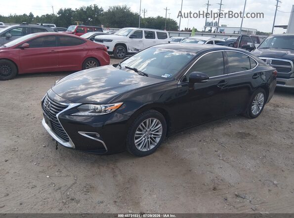58ABK1GGXGU004396 2016 LEXUS ES 350 Black Vista tres cuartos delantera izquierda