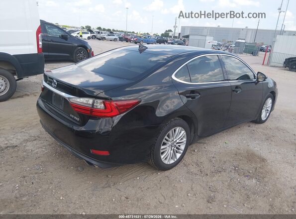 58ABK1GGXGU004396 2016 LEXUS ES 350 Black Trasero derecho