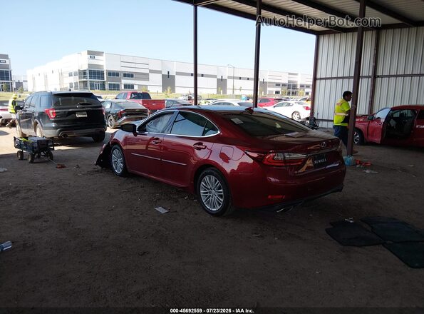 58ABK1GGXHU040302 2017 LEXUS ES 350 Red Trasero izquierdo