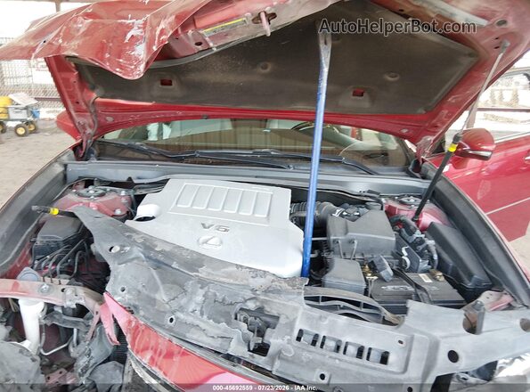 58ABK1GGXHU040302 2017 LEXUS ES 350 Red Vista trasera