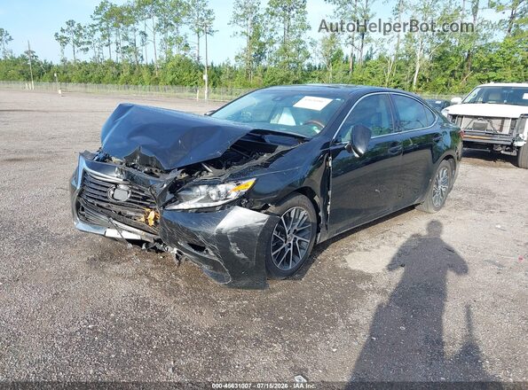 58ABK1GGXHU050652 2017 LEXUS ES 350 Черный Передняя левая четверть