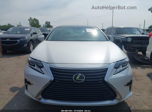 58ABK1GGXJU093166 2018 LEXUS ES 350 White Widok zestawu wskaźników
