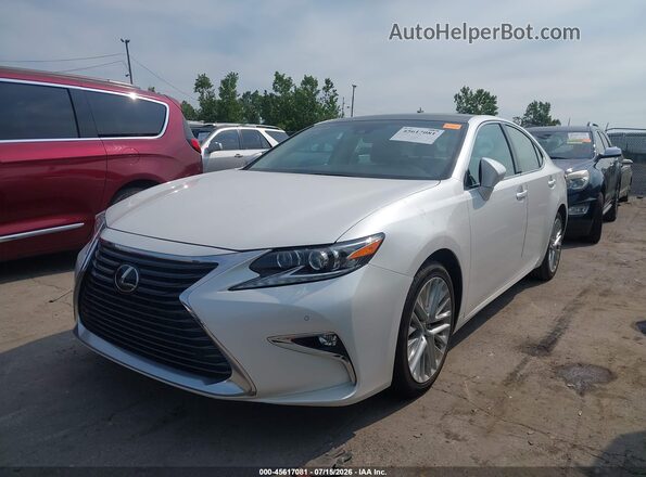 58ABK1GGXJU093166 2018 LEXUS ES 350 White Przód lewy