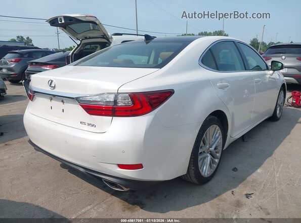58ABK1GGXJU093166 2018 LEXUS ES 350 White Tył prawy