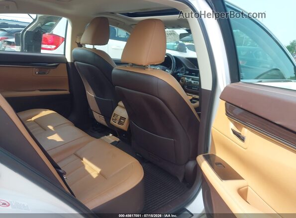 58ABK1GGXJU093166 2018 LEXUS ES 350 White Widok naklejki z numerem VIN