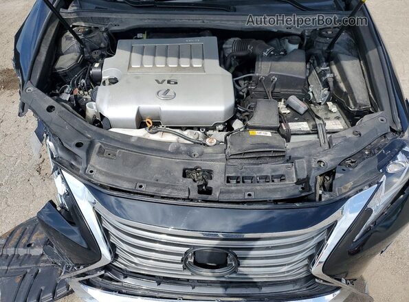 58ABK1GGXJU100648 2018 LEXUS ES Черный Вид задней части салона