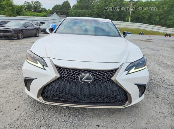 58ABZ1B10KU001563 2019 LEXUS ES White წინა ხედი