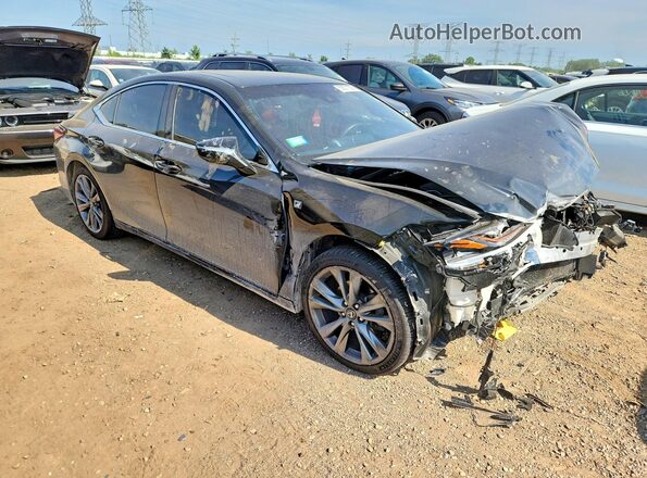 58ABZ1B10KU030738 2019 LEXUS ES Black Delantero derecho