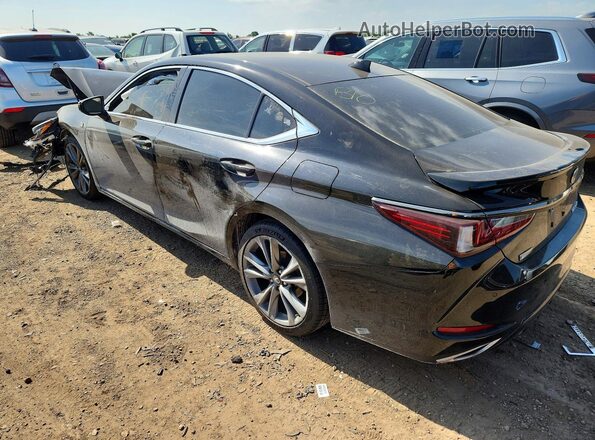 58ABZ1B10KU030738 2019 LEXUS ES Black Trasero izquierdo