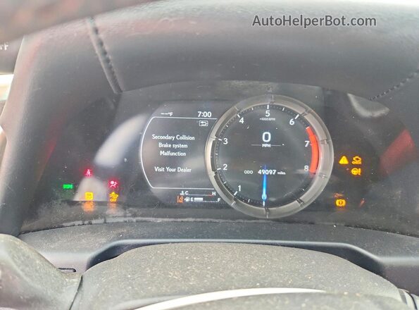 58ABZ1B10KU030738 2019 LEXUS ES Black Vista del cuadro de instrumentos