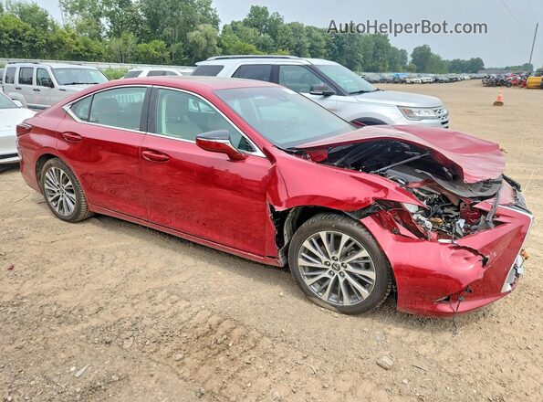 58ABZ1B10KU045403 2019 LEXUS ES Red Front right