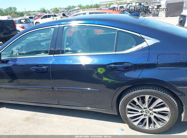 58ABZ1B11KU005511 2019 LEXUS ES 350 Blue Vista interior de 360 grados