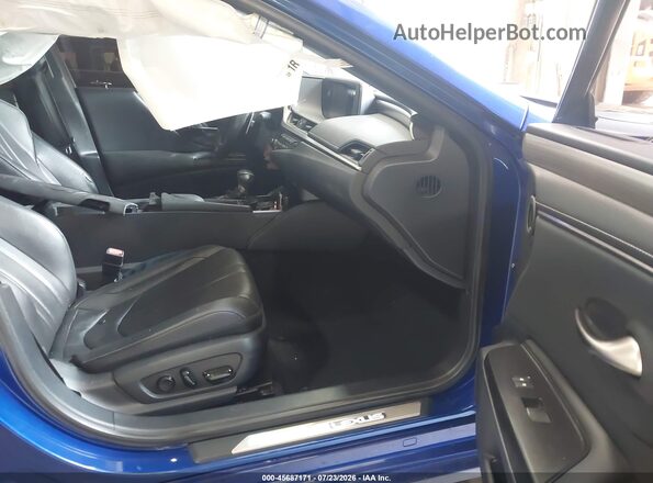 58ABZ1B11KU021577 2019 LEXUS ES 350 Синий Вид салона спереди