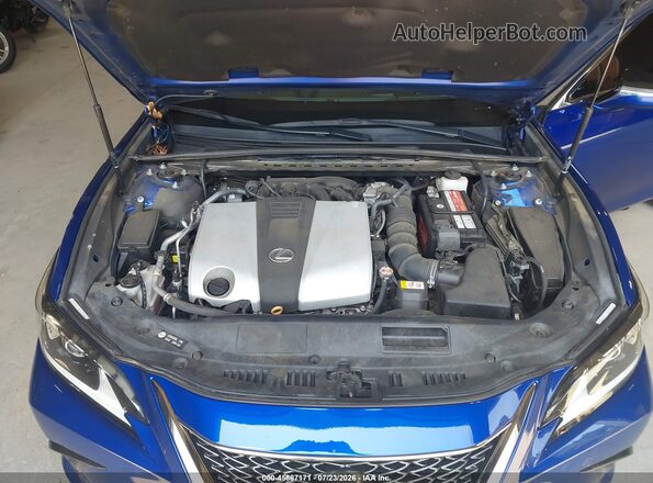 58ABZ1B11KU021577 2019 LEXUS ES 350 Синий Вид сзади