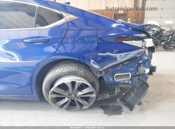 58ABZ1B11KU021577 2019 LEXUS ES 350 Синий Вид спереди