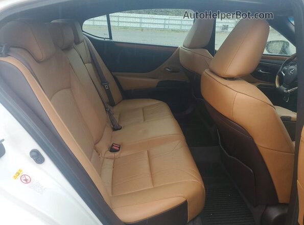 58ABZ1B11KU034474 2019 LEXUS ES Белый Вид задних сидений