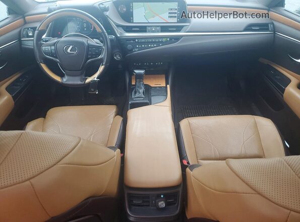 58ABZ1B11KU034474 2019 LEXUS ES Белый Вид панели приборов