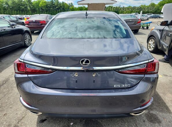 58ABZ1B11KU048004 2019 LEXUS ES Gray უკანა ხედი