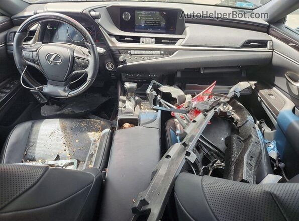 58ABZ1B11KU048004 2019 LEXUS ES Gray წინა პანელის ხედი