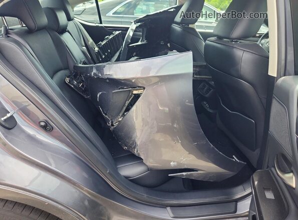 58ABZ1B11KU048004 2019 LEXUS ES Gray უკანა სავარძლების ხედი