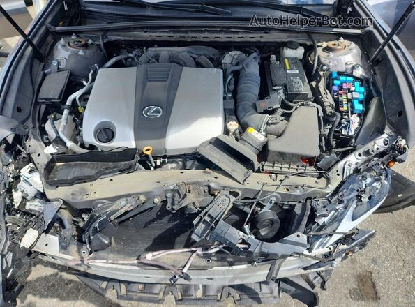 58ABZ1B11KU048004 2019 LEXUS ES Gray უკანა სალონის ხედი