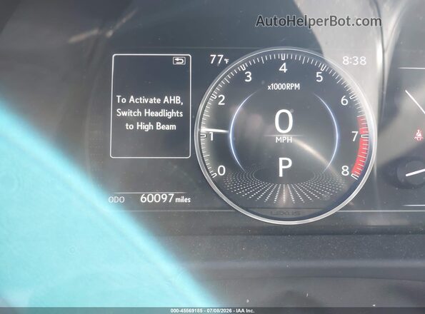 58ABZ1B13KU044469 2019 LEXUS ES 350 Blue Vista de los asientos traseros