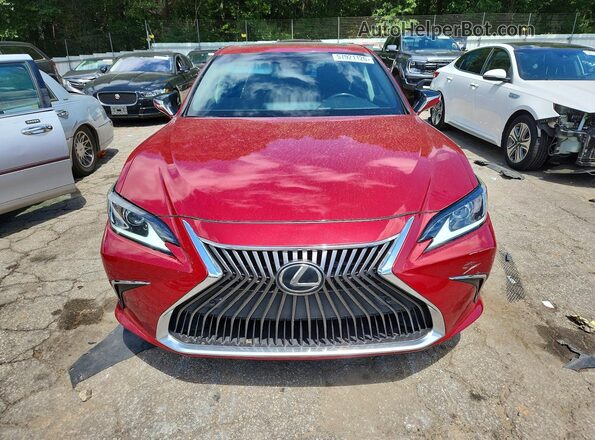 58ABZ1B14KU014221 2019 LEXUS ES Red Front view