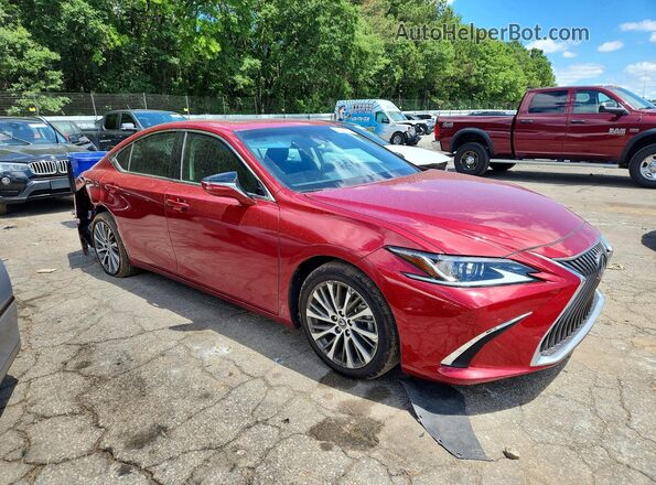 58ABZ1B14KU014221 2019 LEXUS ES Red Front right