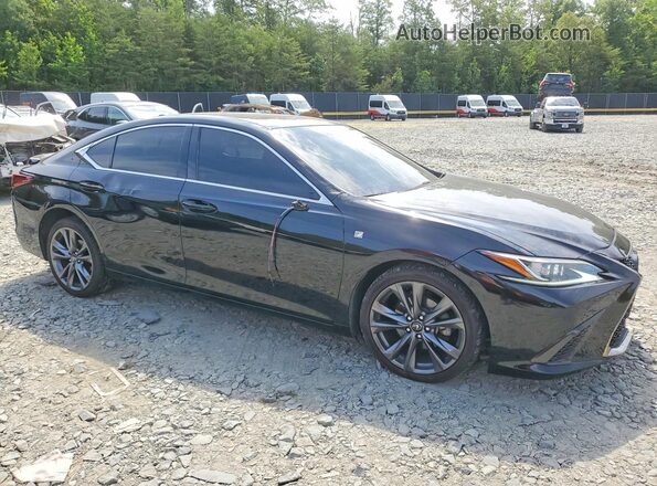 58ABZ1B14KU014414 2019 LEXUS ES Black Передня права чверть