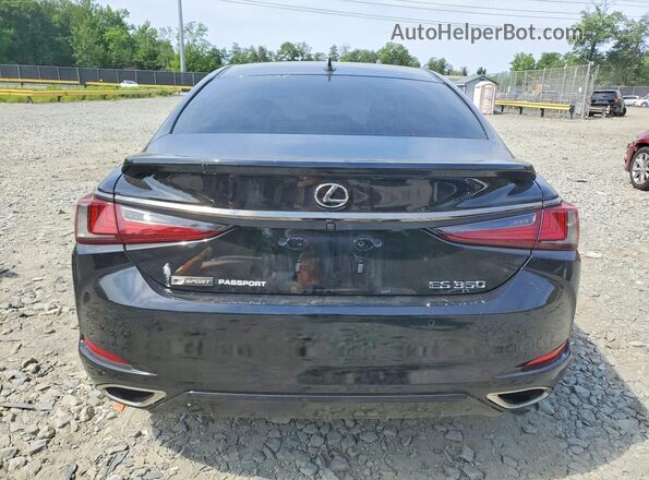 58ABZ1B14KU014414 2019 LEXUS ES Black Вид ззаду