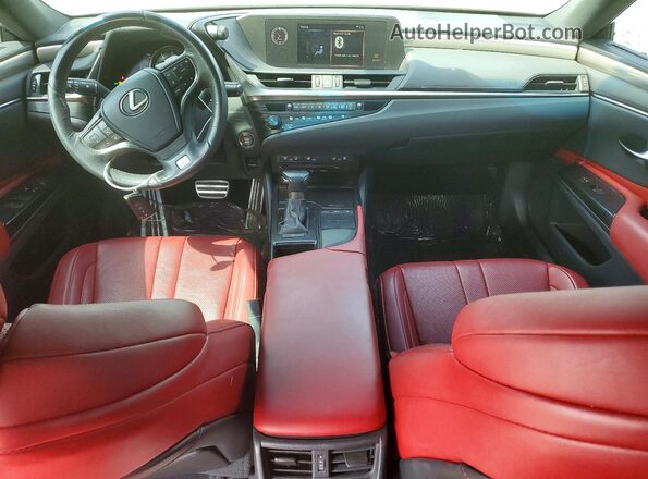 58ABZ1B14KU014414 2019 LEXUS ES Black Вид панелі приладів