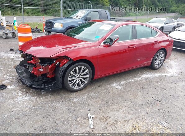 58ABZ1B14KU021914 2019 LEXUS ES 350 Red Front left