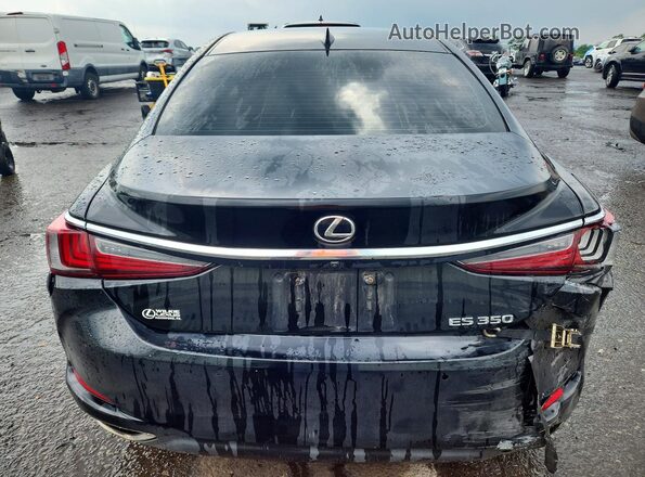 58ABZ1B14KU041371 2019 LEXUS ES Black უკანა ხედი